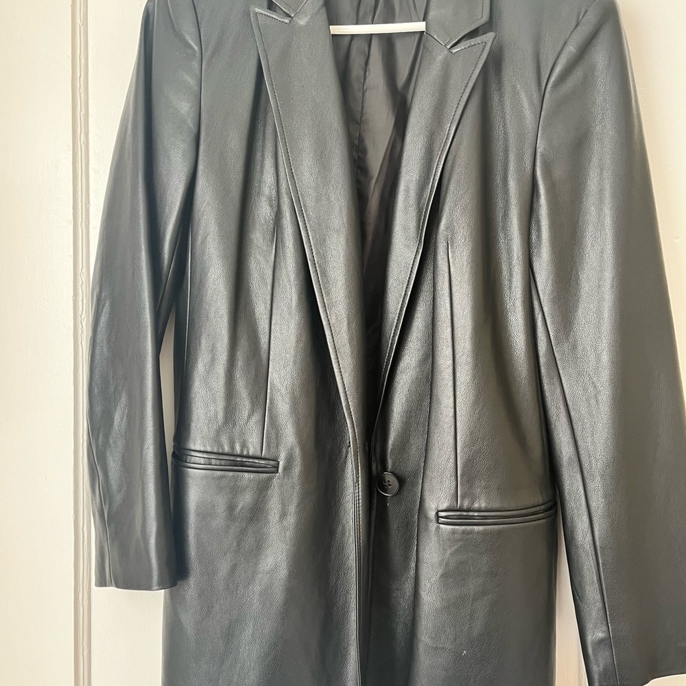 Express leather jacket
